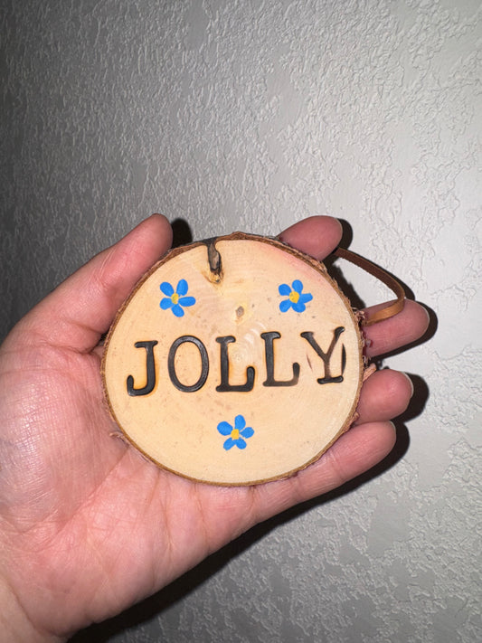 Birch Wood Ornament