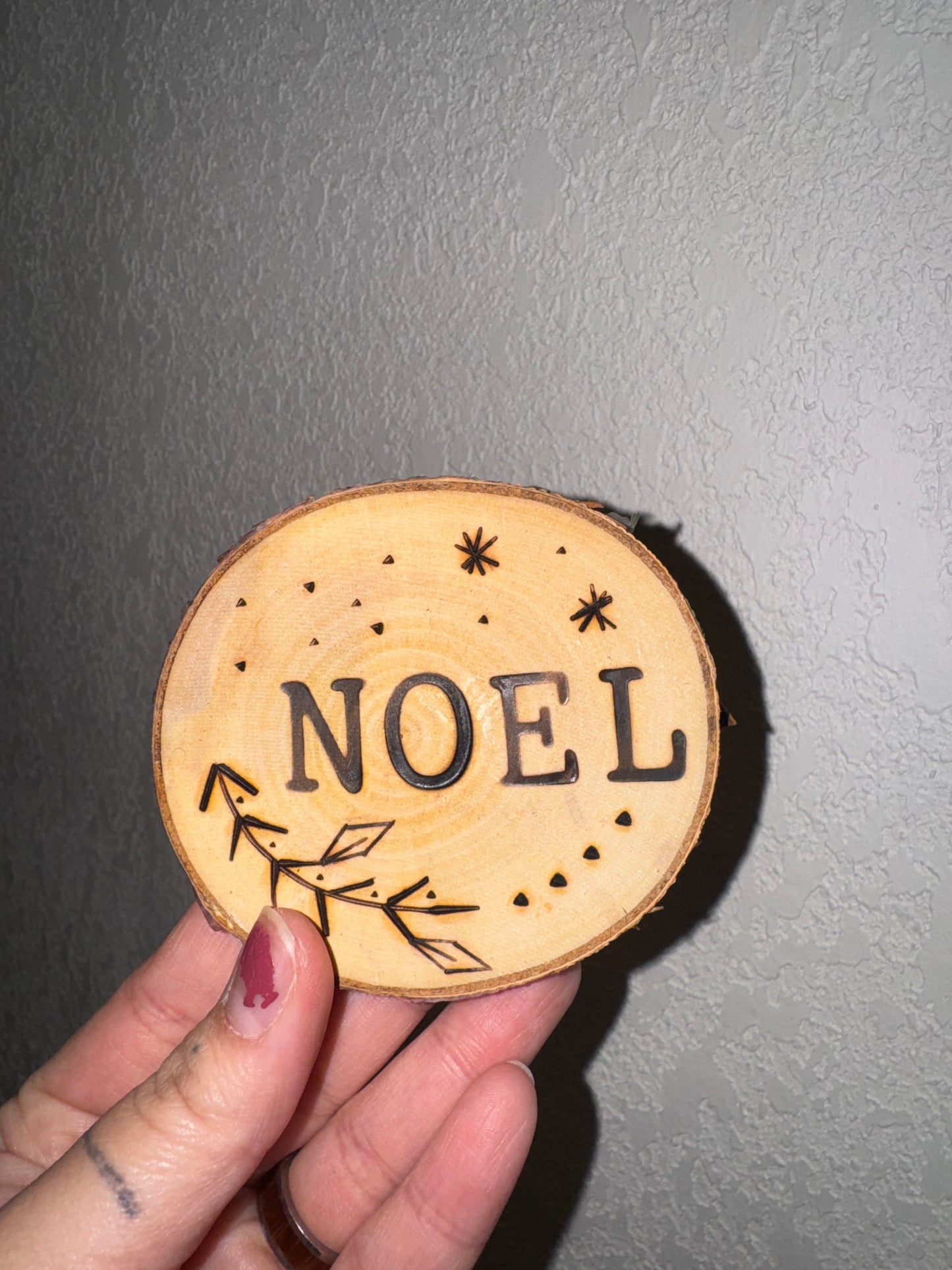 Birch Wood Ornament
