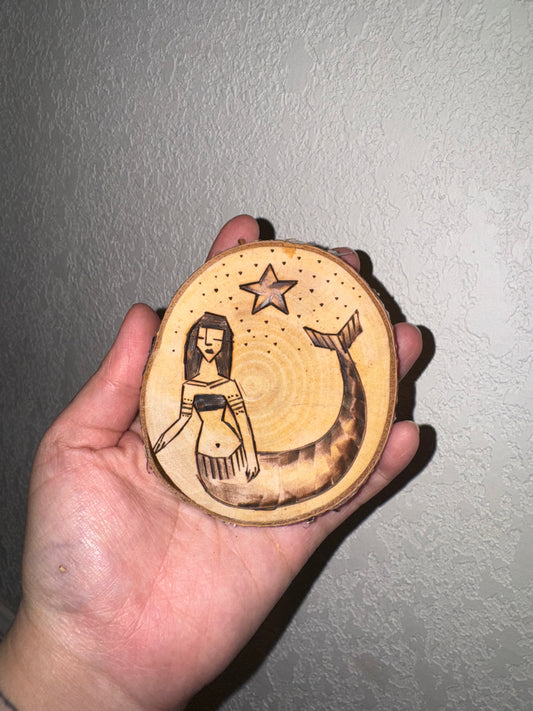 Birch Wood Ornament