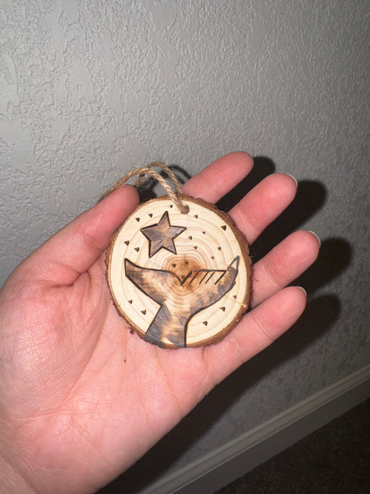 Birch Wood Ornament